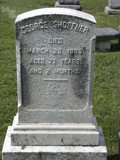 George Shoffner headstone